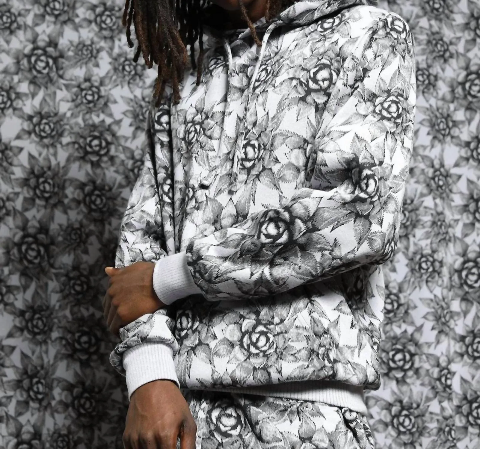 Agave Hyper Reality Knit Hoodie