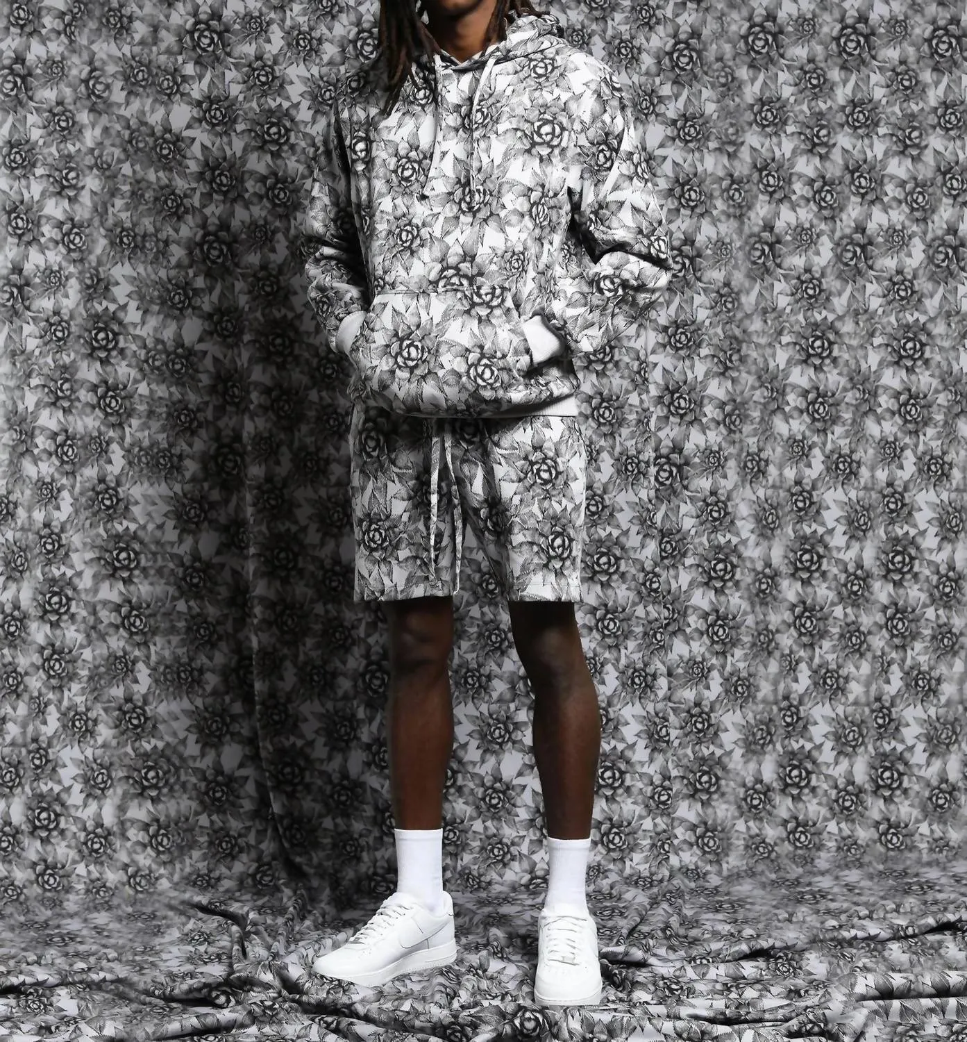 Agave Hyper Reality Knit Hoodie