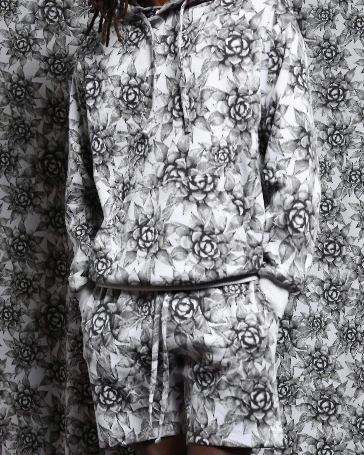 Agave Hyper Reality Knit Hoodie