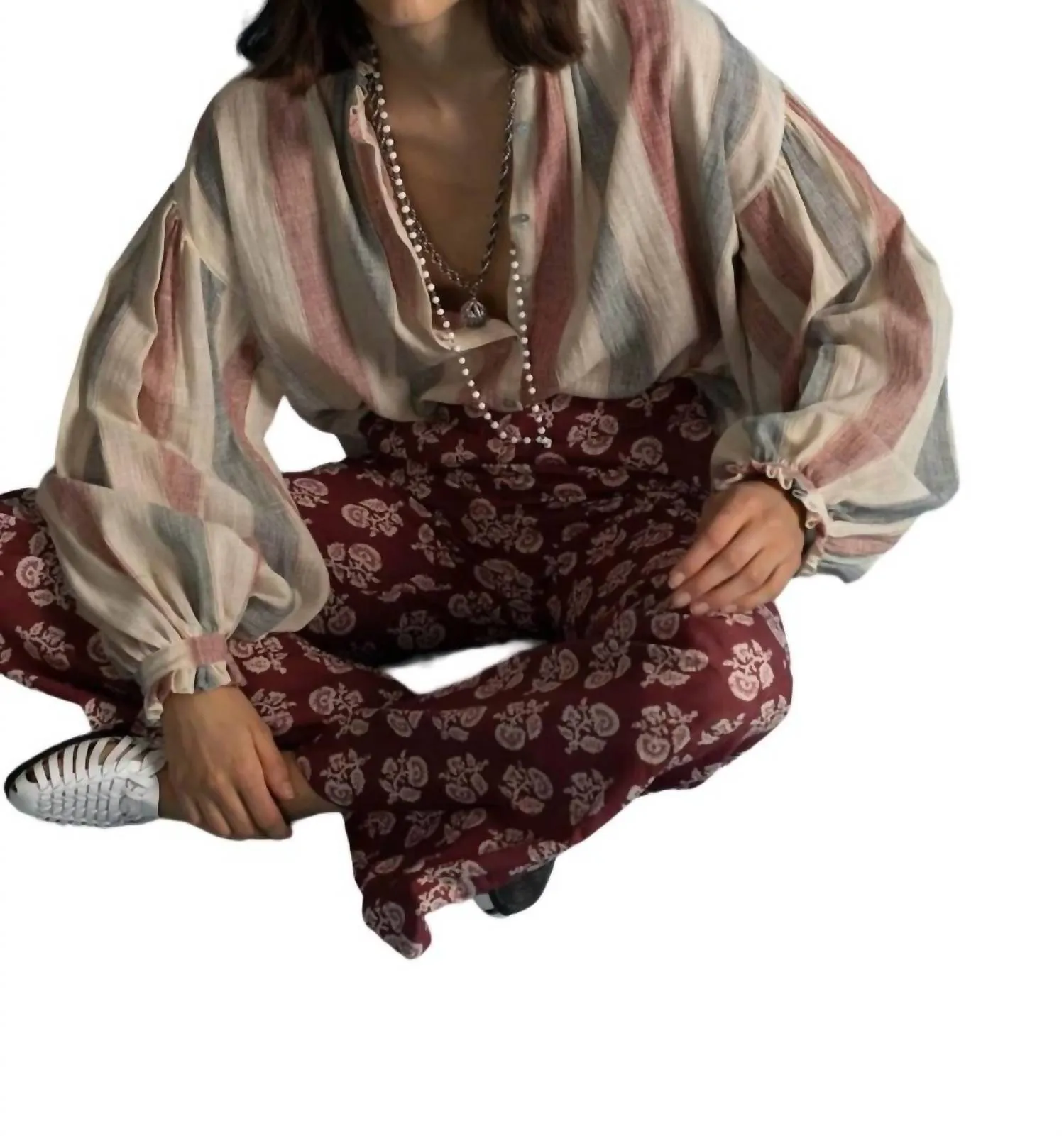 Alix Of Bohemia - Poet Blouse