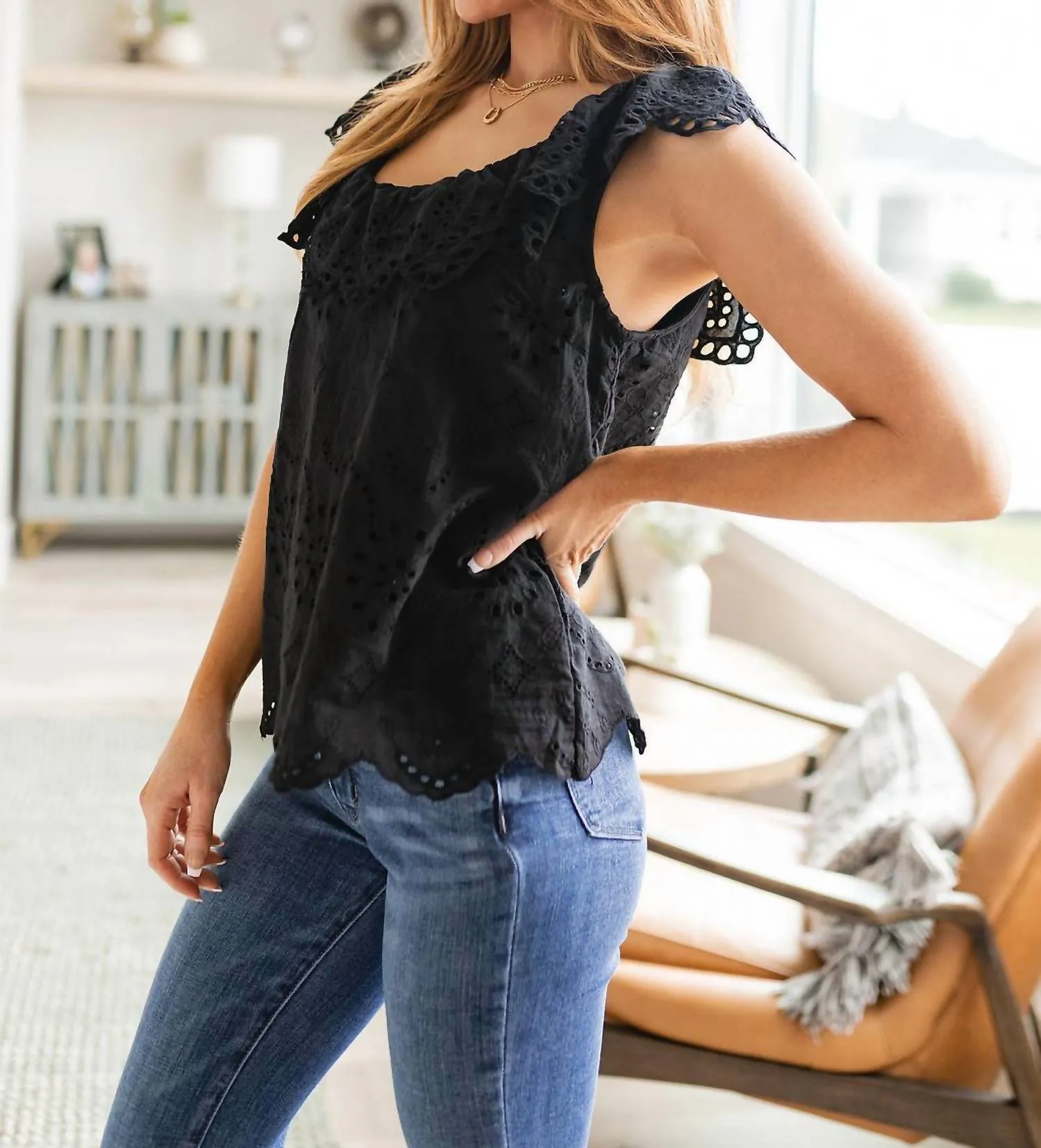 Andree By Unit - Parisian Stroll Lace Blouse