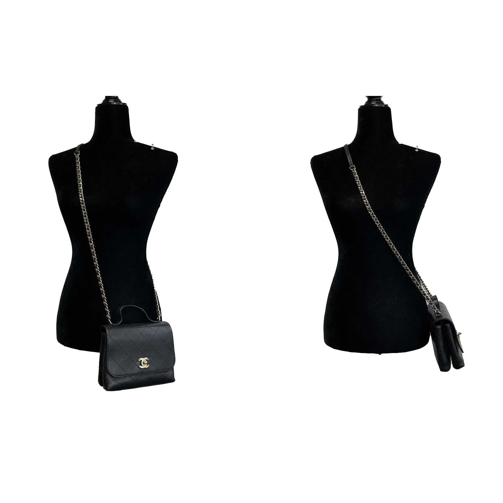 CHANEL Classic Double Pocket Top Handle