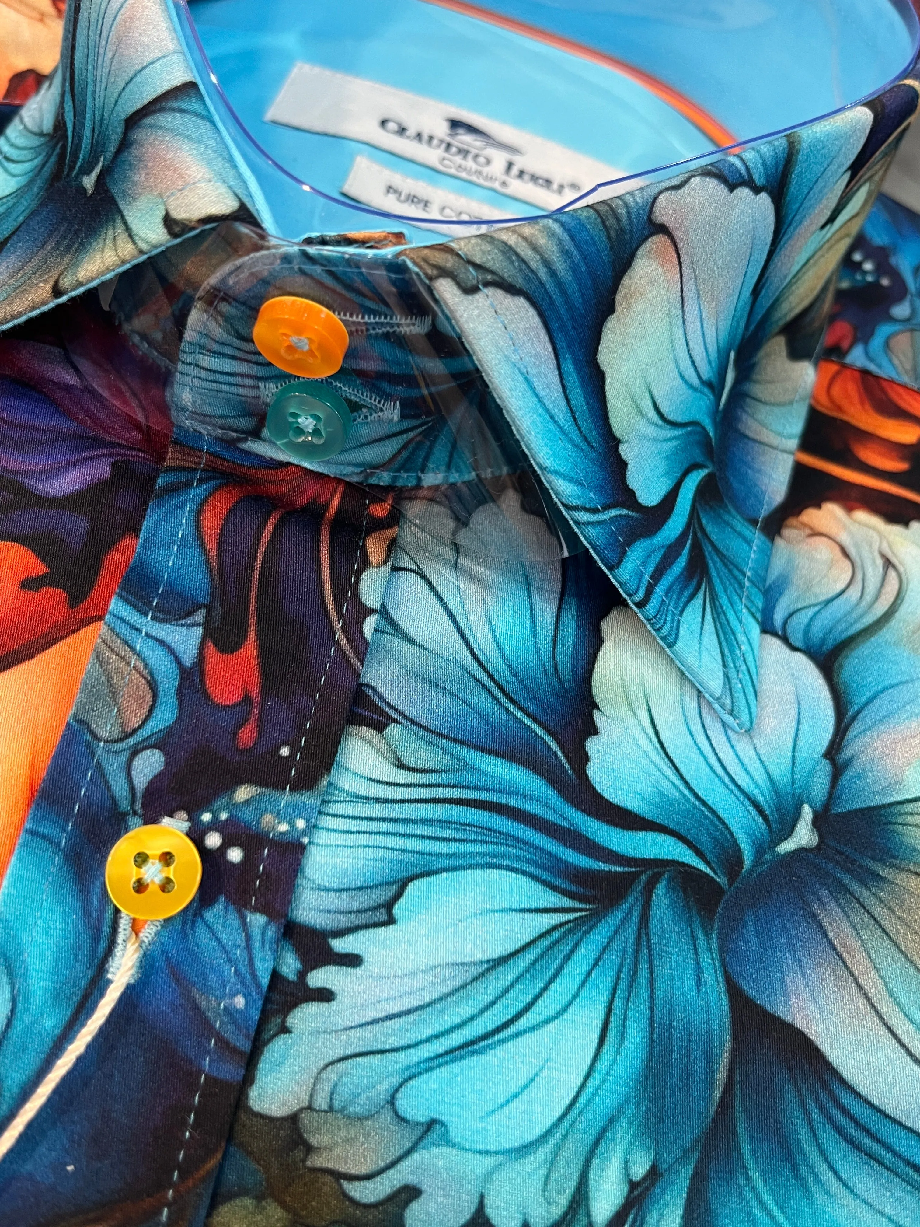 Claudio Lugli Liquid Floral Shirt Cp6952
