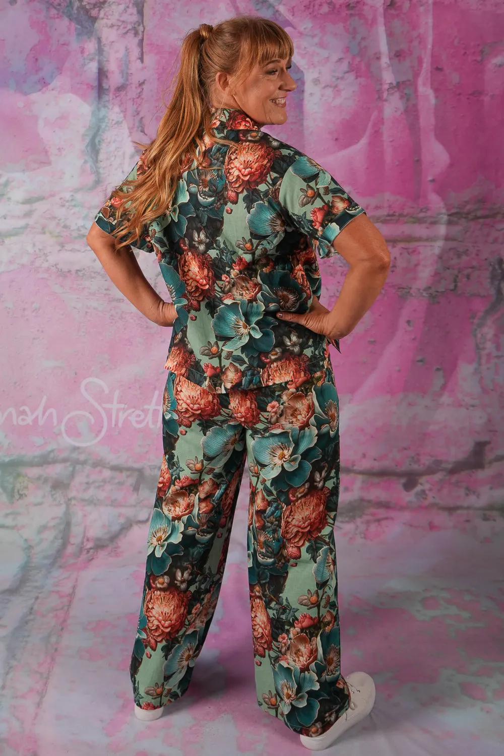 Diana Blouse - Blue Bloom | SALE