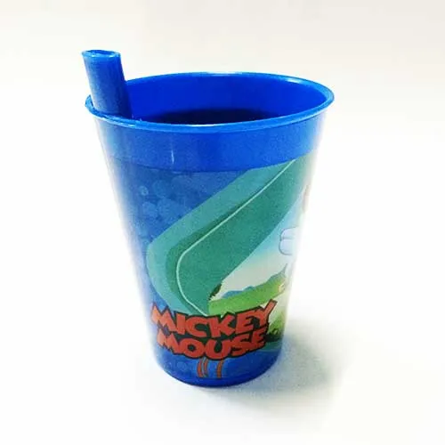 Disney Mickey Child Tumbler with Internal Straw
