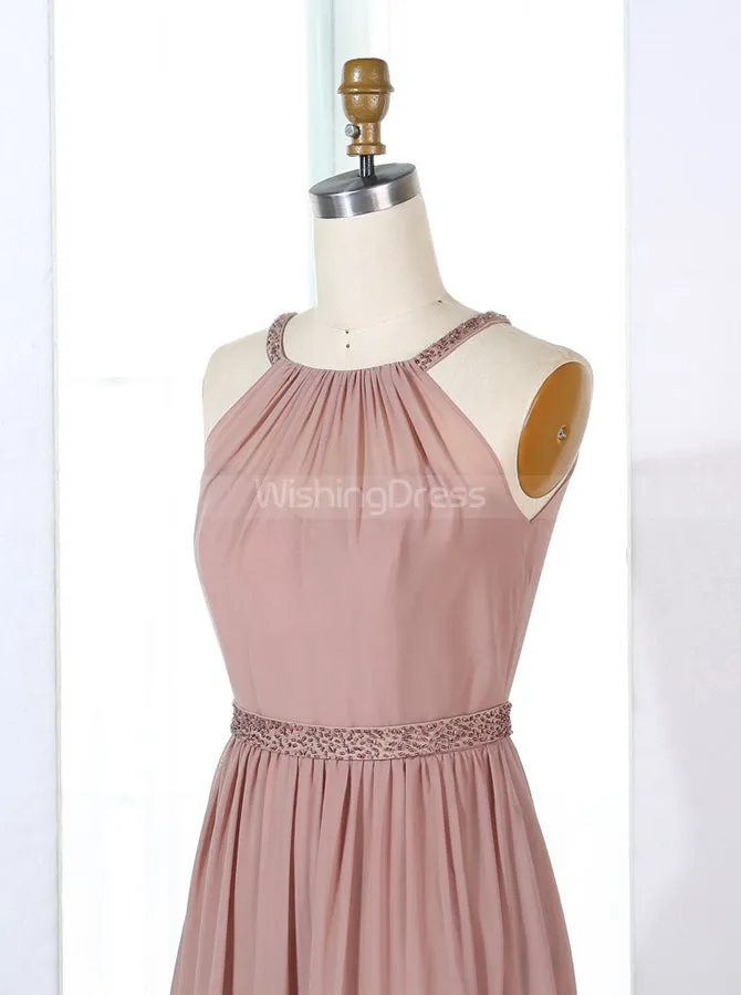 Elegant Bridesmaid Dresses,Long Bridesmaid Dress,BD00312