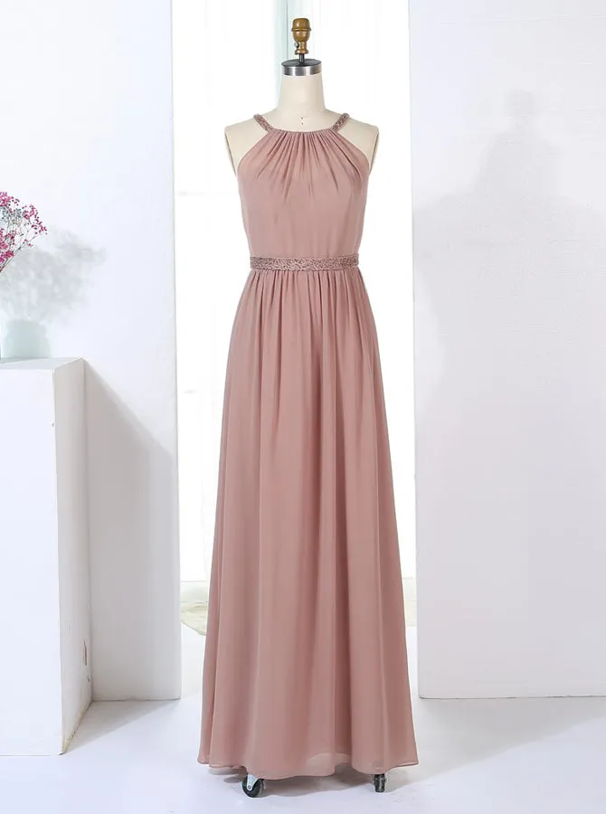 Elegant Bridesmaid Dresses,Long Bridesmaid Dress,BD00312