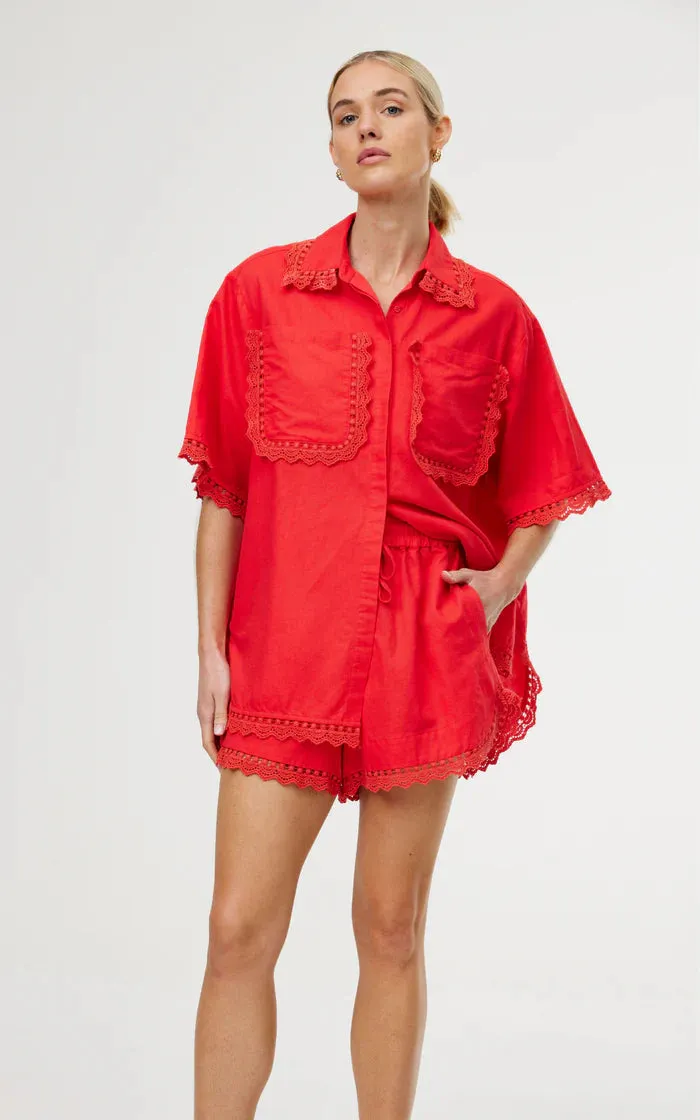Evie Shorts - Poppy