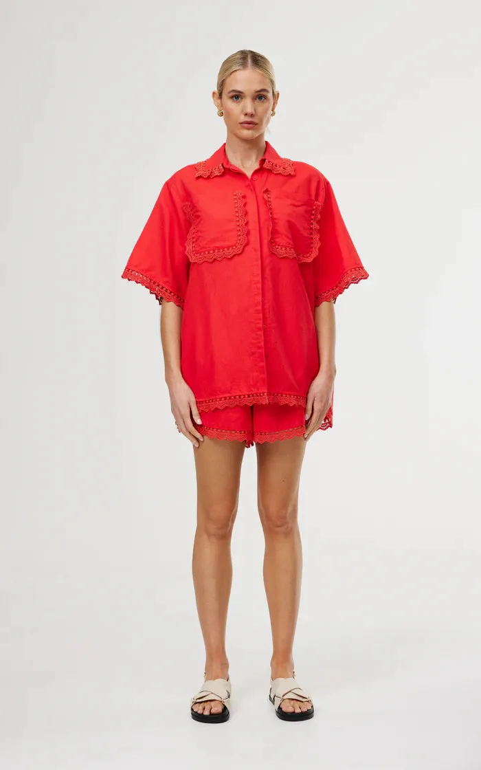Evie Shorts - Poppy