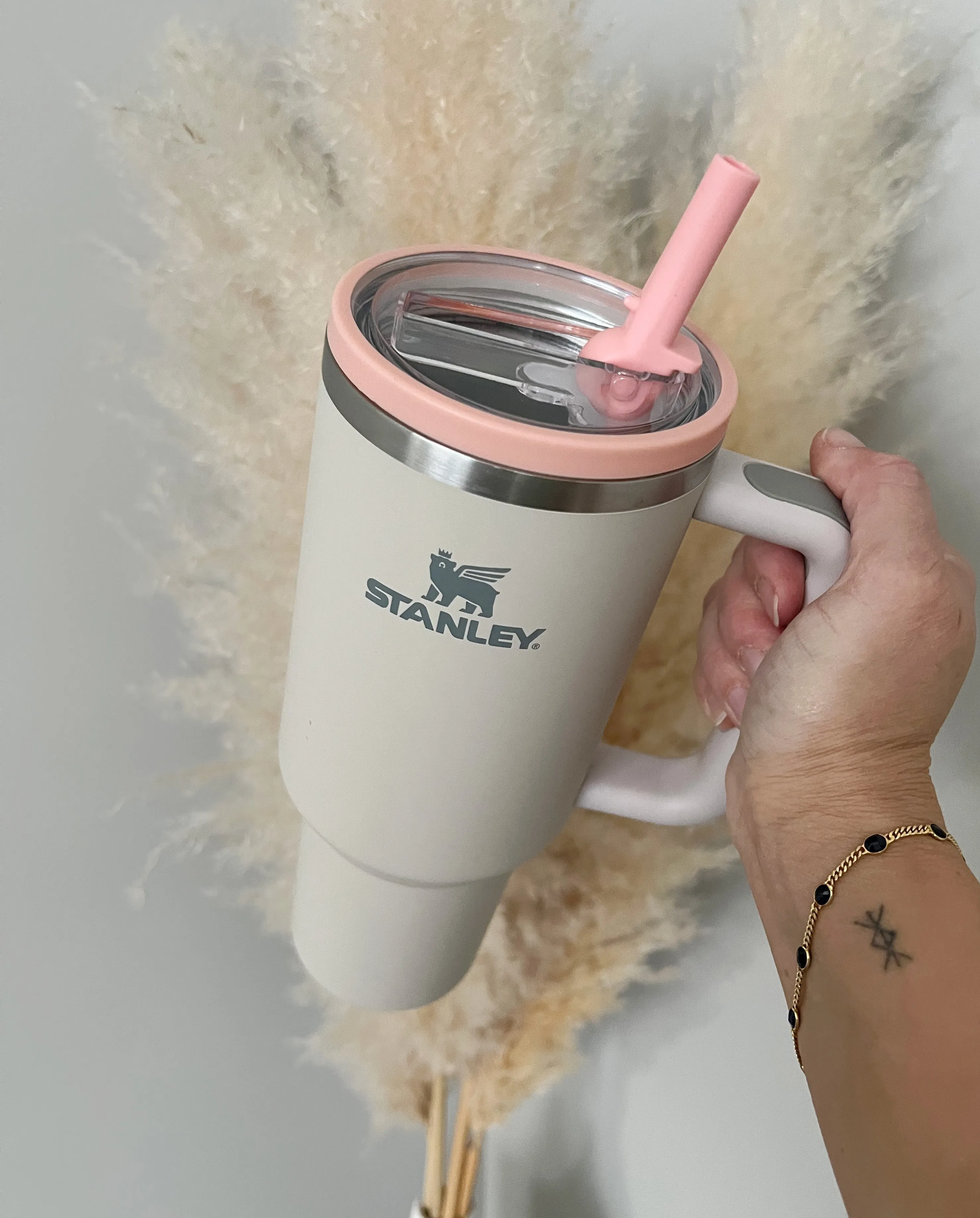 Flip Top Lid For Stanley Hot Pink
