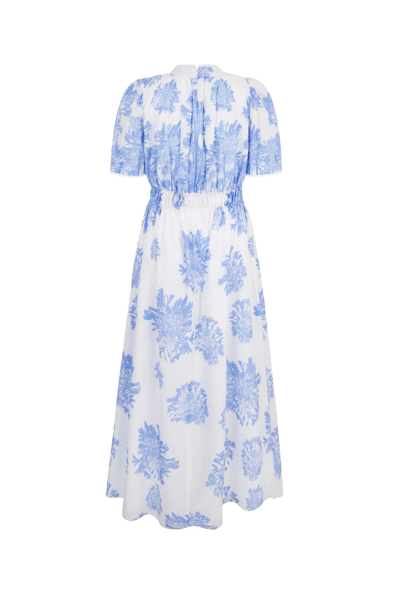 Lydia Dress Agapanthus Cotton