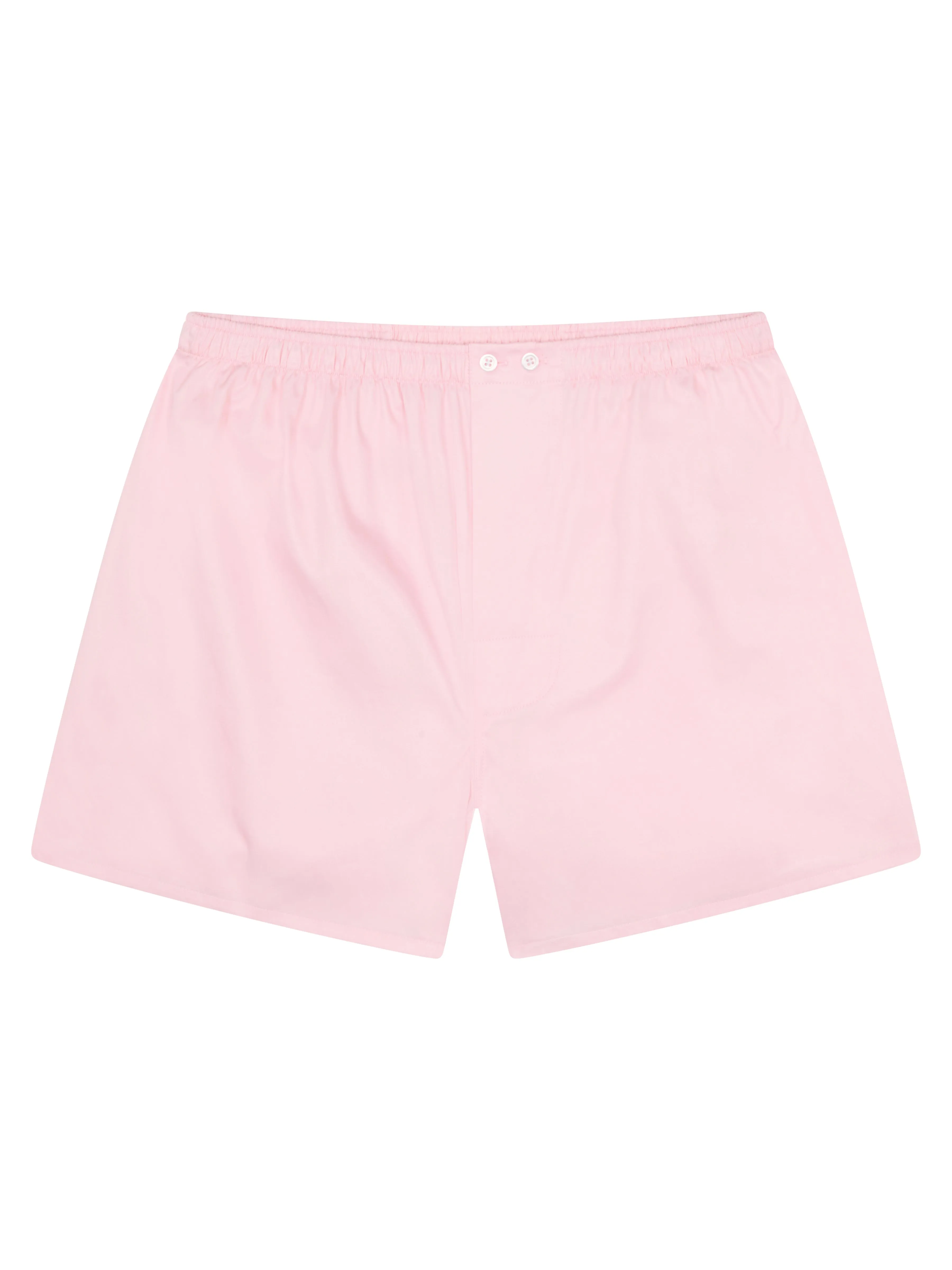 Men's Classic Cotton Boxer Shorts - Plain Pink