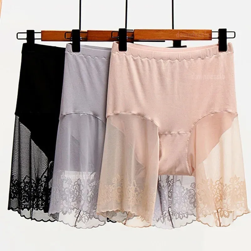 Plus Size Shorts Under Skirt