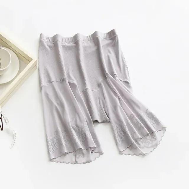 Plus Size Shorts Under Skirt