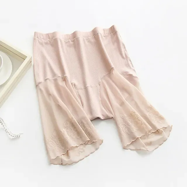 Plus Size Shorts Under Skirt