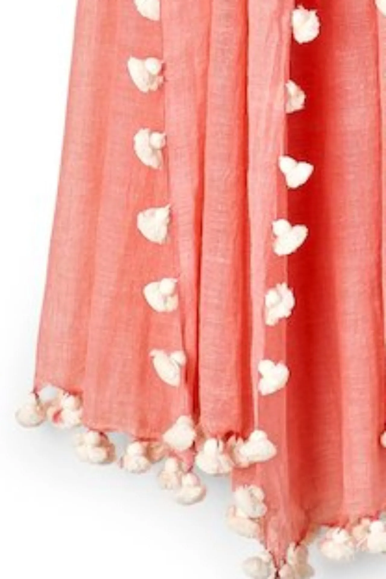 POM POM Scarf/Sarong- Cotton