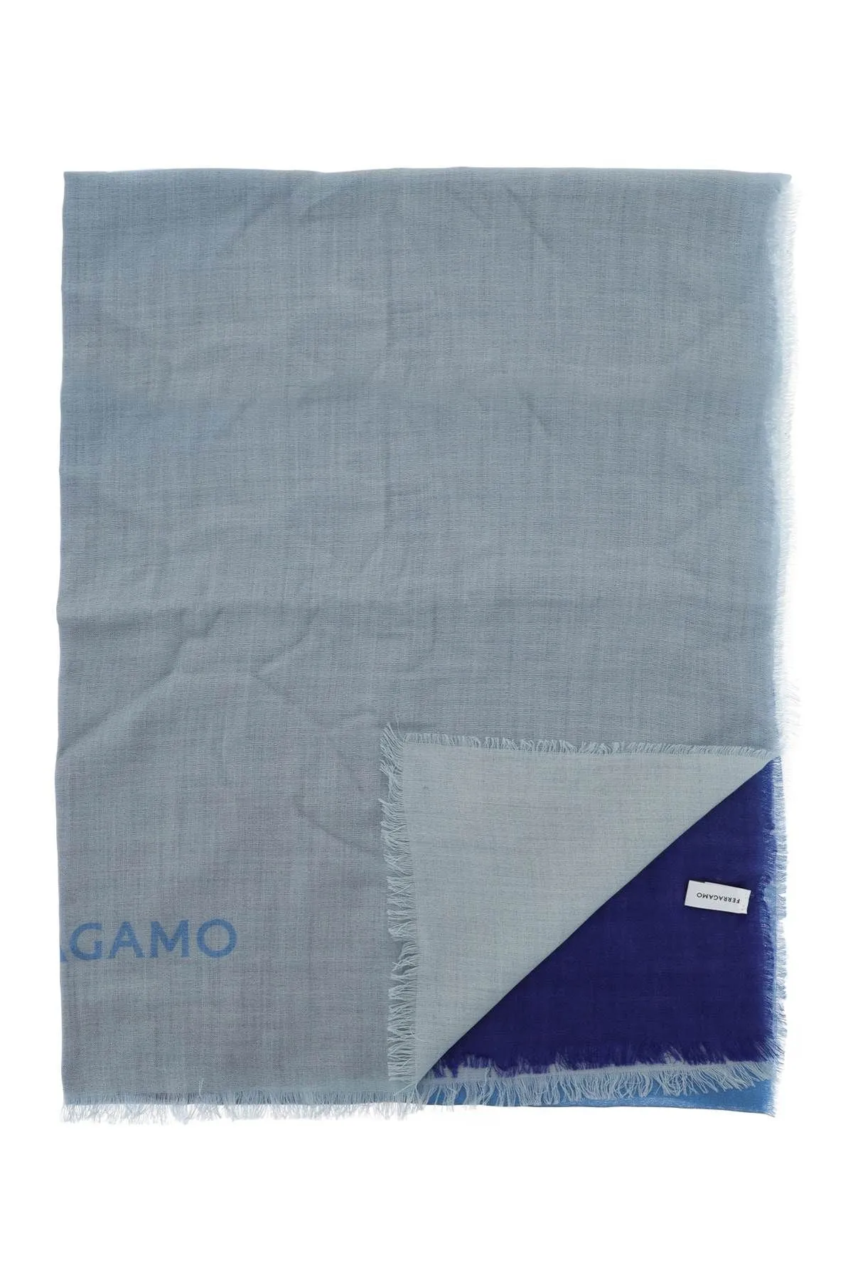"GRADIENT CASHMERE AND SILK STOLE"