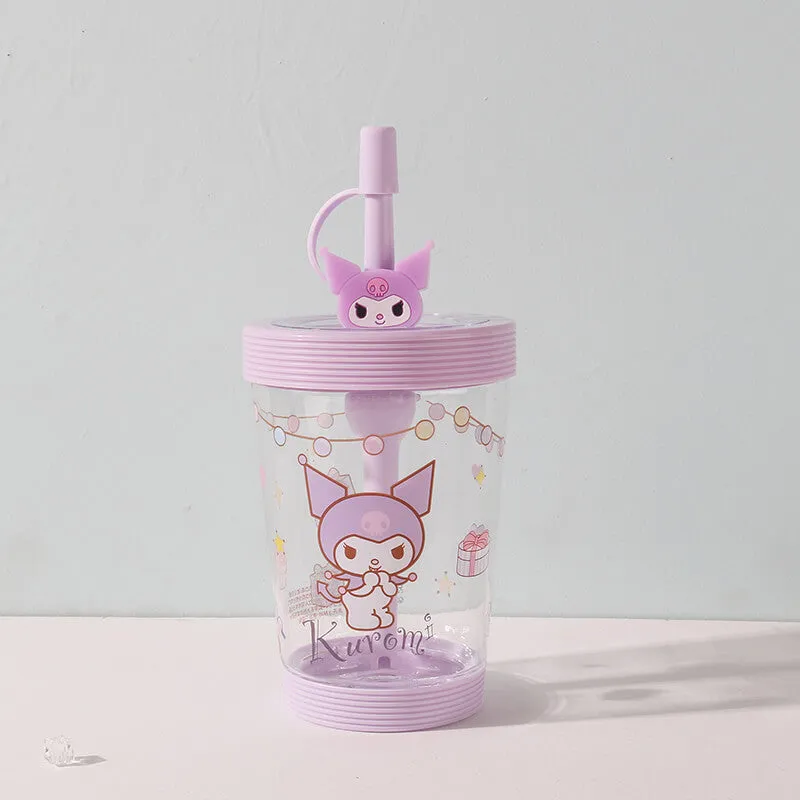 Sanrio Portable Water Cup With Straw 535ml