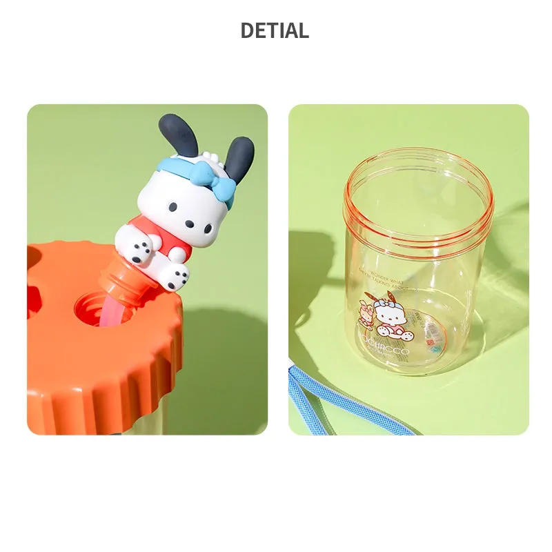 Sanrio Water Cup with Straw 520mL