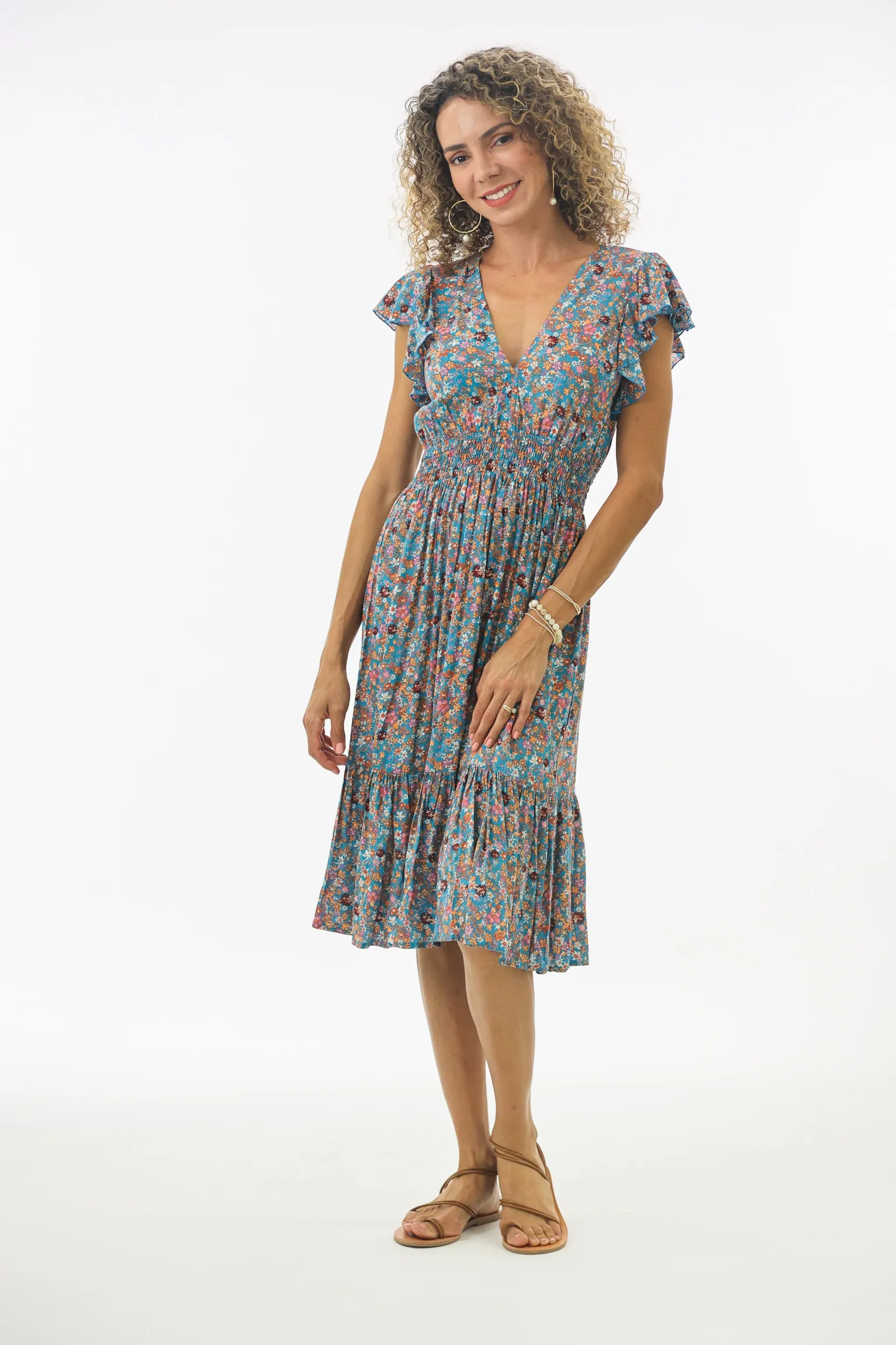 Serena Dress in Ditsy