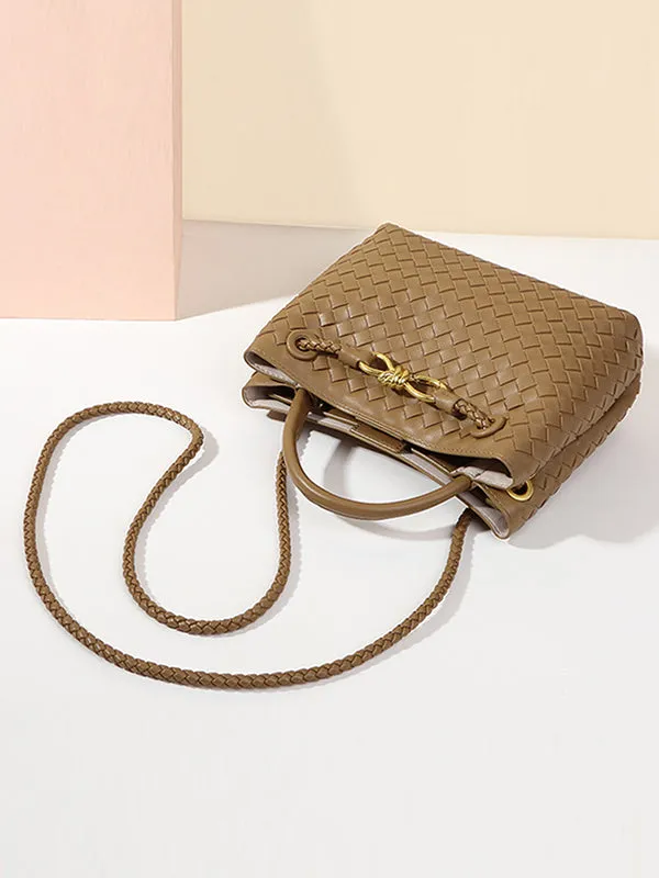 Split-Joint Woven Crossbody Bags Bags