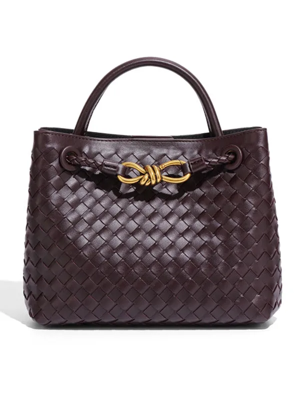 Split-Joint Woven Crossbody Bags Bags