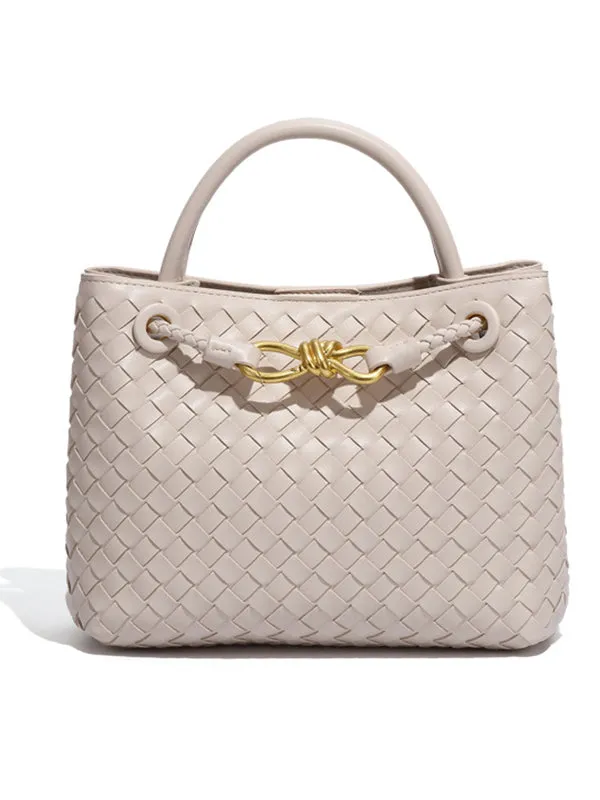 Split-Joint Woven Crossbody Bags Bags