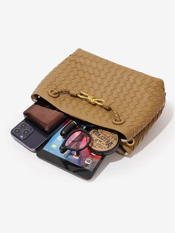 Split-Joint Woven Crossbody Bags Bags
