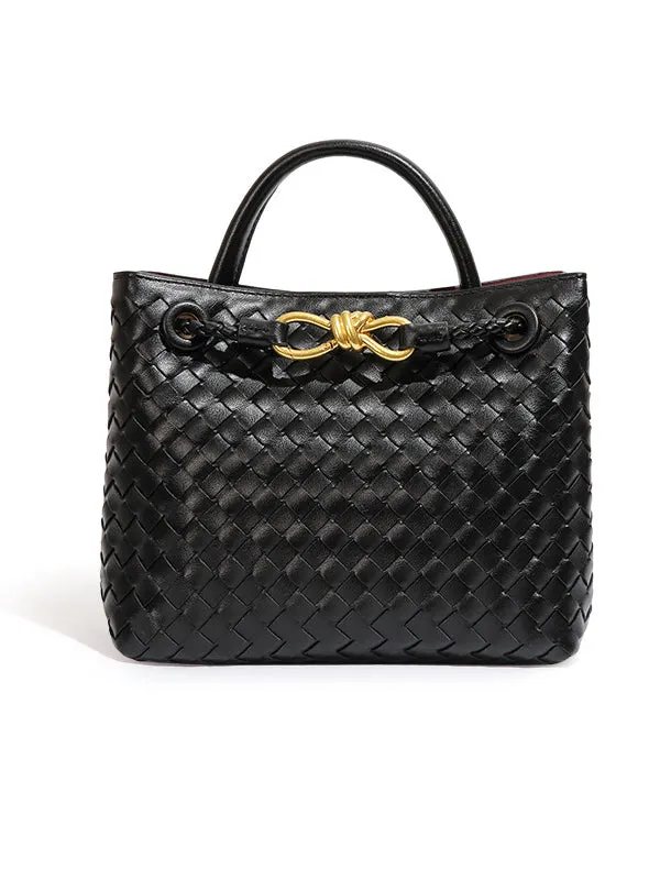 Split-Joint Woven Crossbody Bags Bags