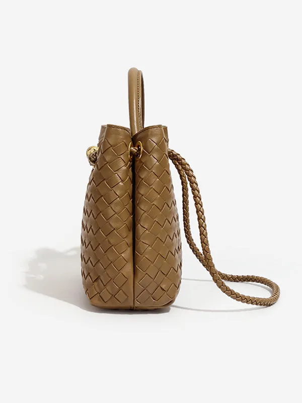 Split-Joint Woven Crossbody Bags Bags