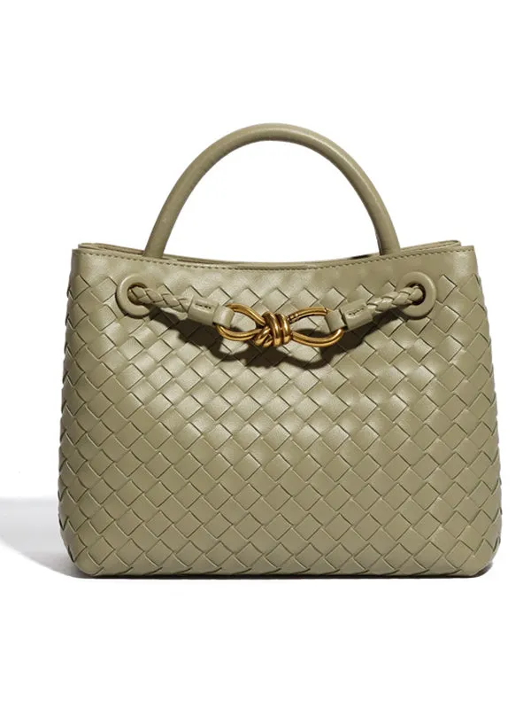 Split-Joint Woven Crossbody Bags Bags