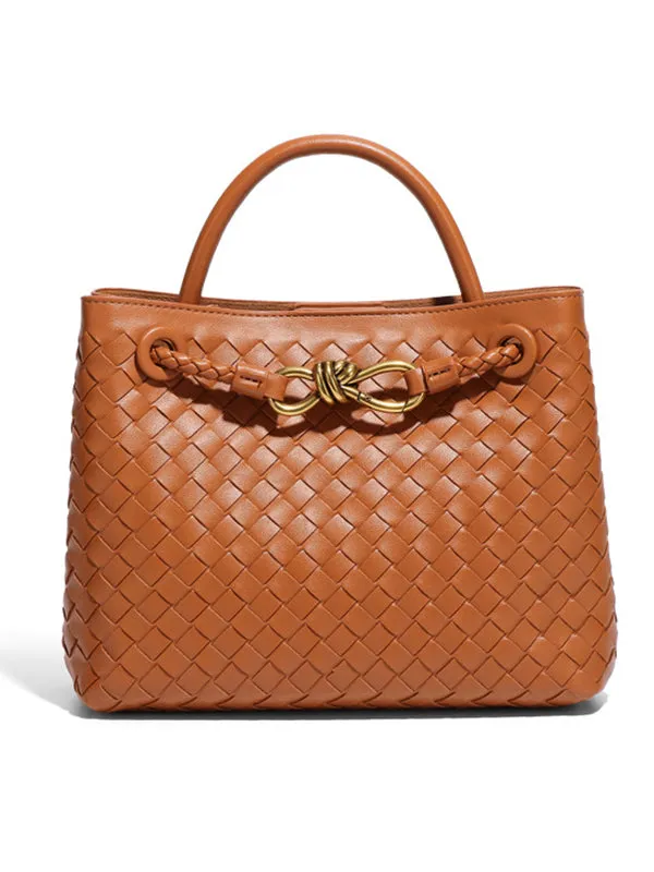 Split-Joint Woven Crossbody Bags Bags