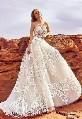 Swarovski Mermaid Wedding Gown