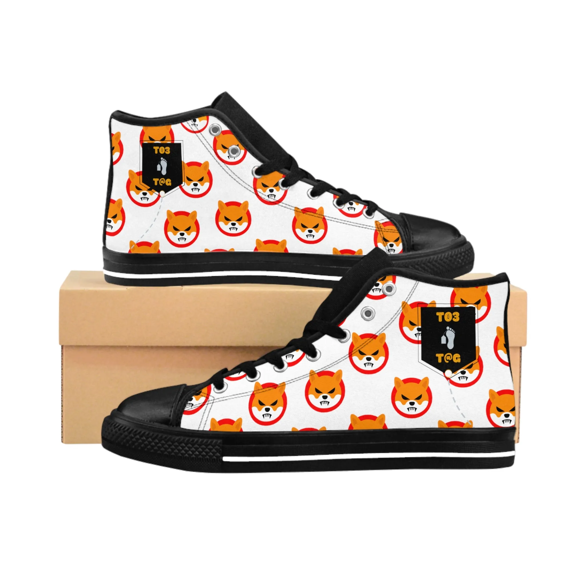 Toe Tag High-top Sneakers MAD SHIB