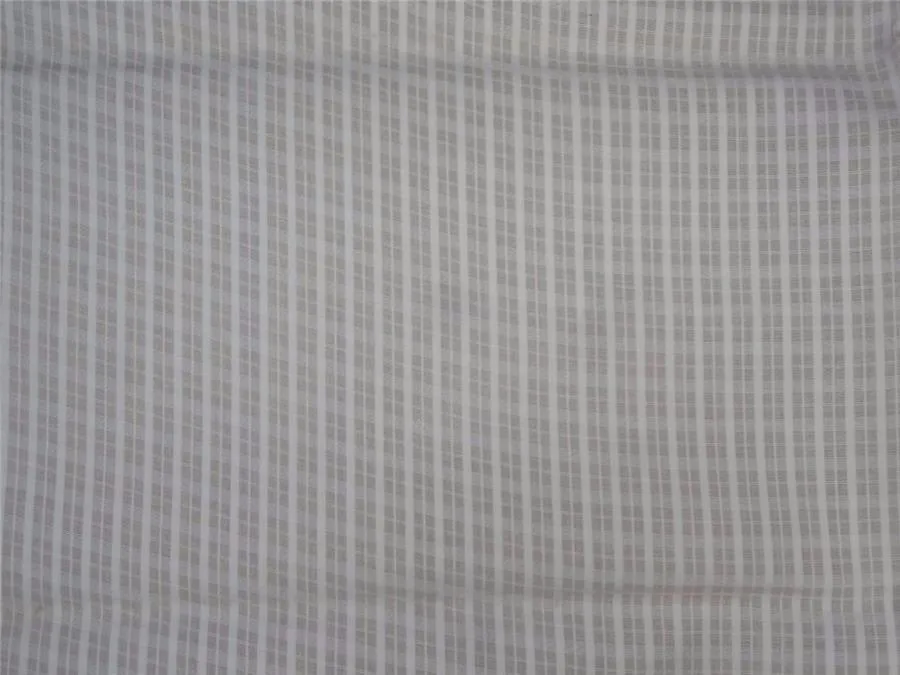 White cotton organdy fabric dobby design no.60 44&quot; wide
