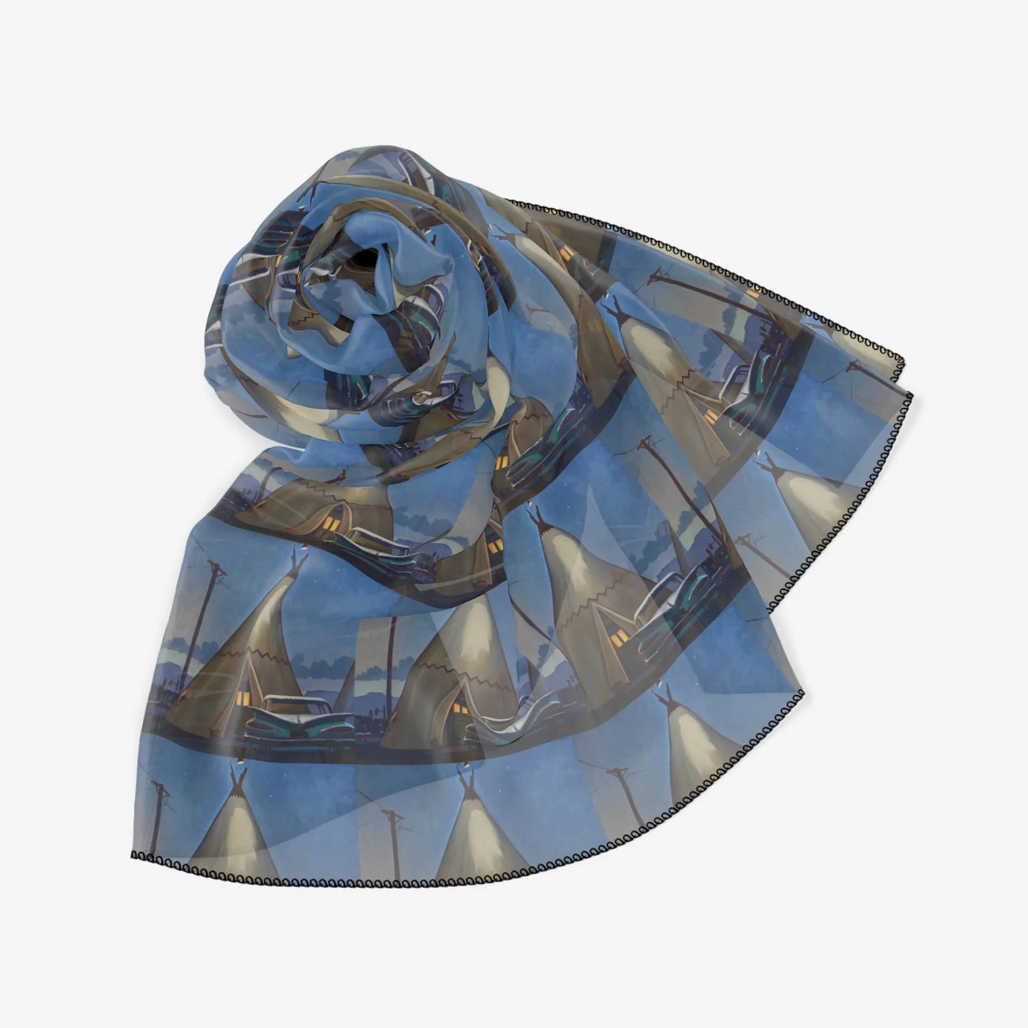 WigWam Nocturne Chiffon Scarf